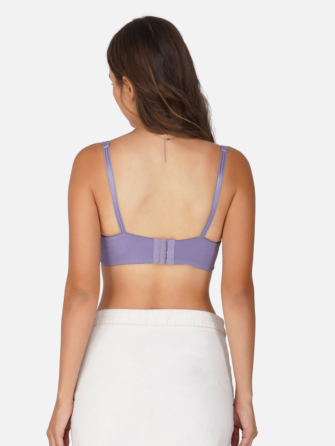 Ksvry Women's Basic Lace Wired Pushup Bra