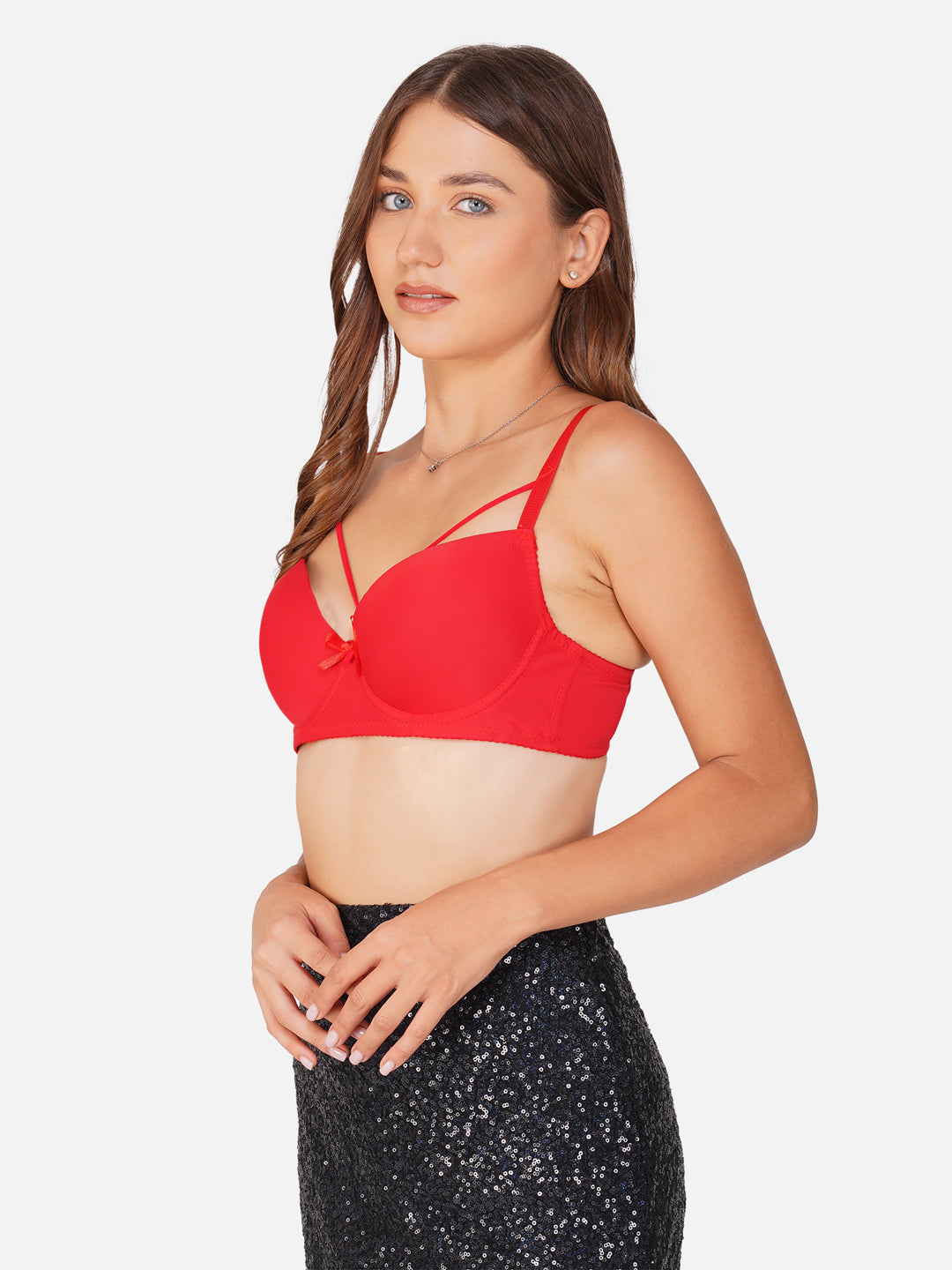 Ksvry Women's Wired Padded Bra