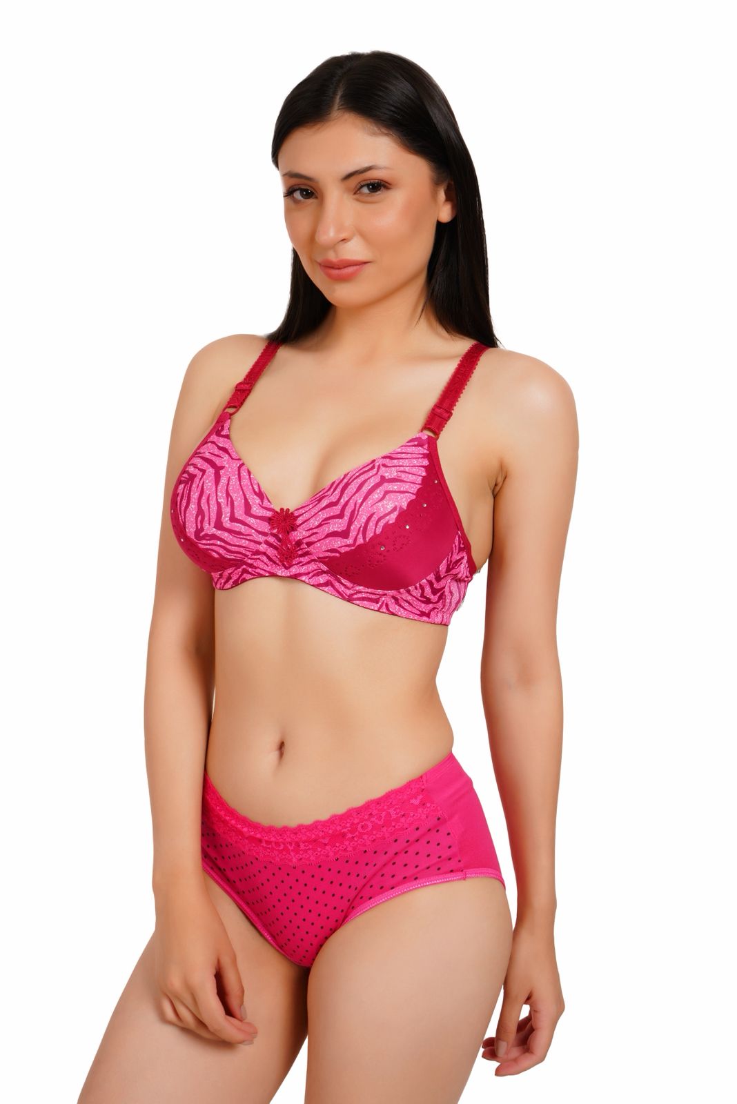 Ksvry Women's Wired Pushup T-Shirt Bra