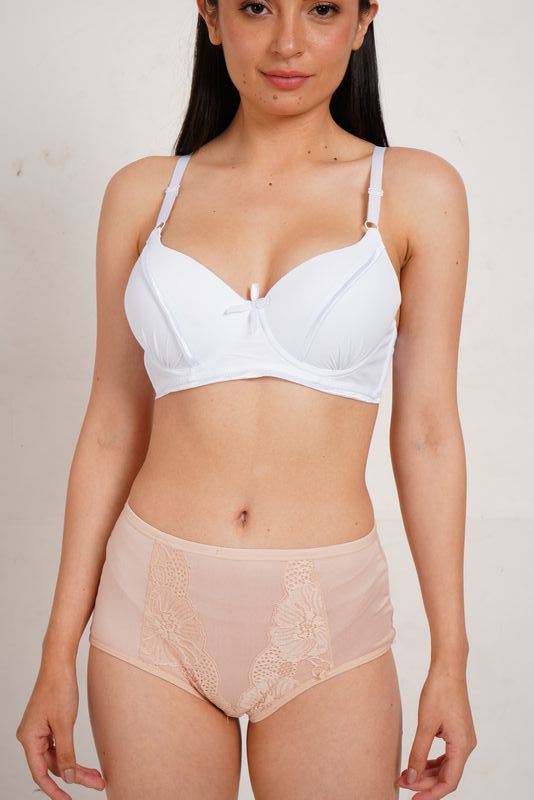 Ksvry Women's Foreign Trade Lace Embroidery Large Size Bra