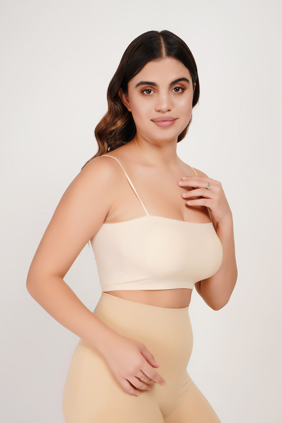 Ksvry Women’s Detachable Padded Pull-On Tube Bra – Daily | Comfort Bra