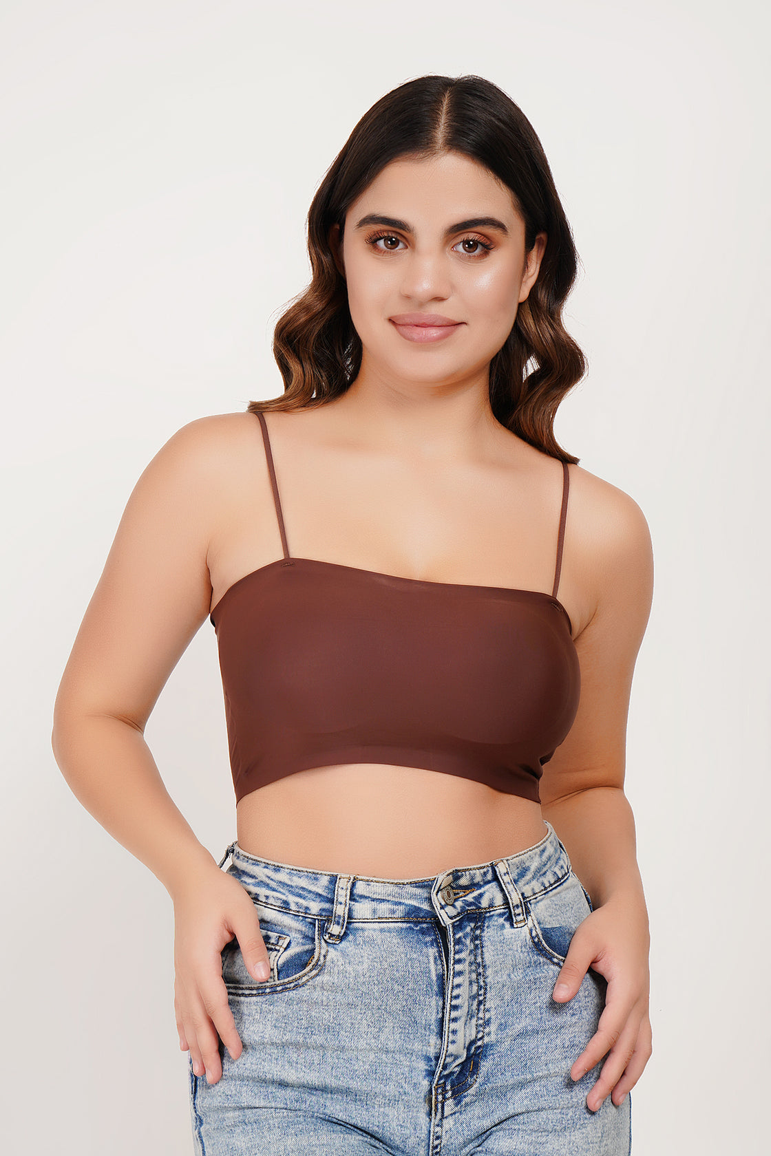 Ksvry Women’s Detachable Padded Pull-On Tube Bra – Daily | Comfort Bra