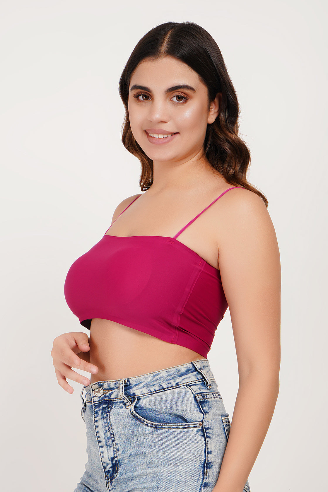 Ksvry Women’s Detachable Padded Pull-On Tube Bra – Daily | Comfort Bra