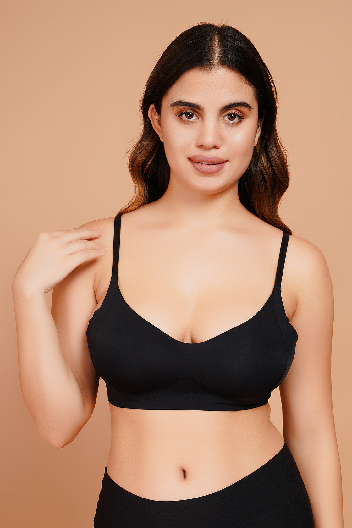 Ksvry Women’s Seamless Padded Bra – Stylish, Comfortable for All Wear