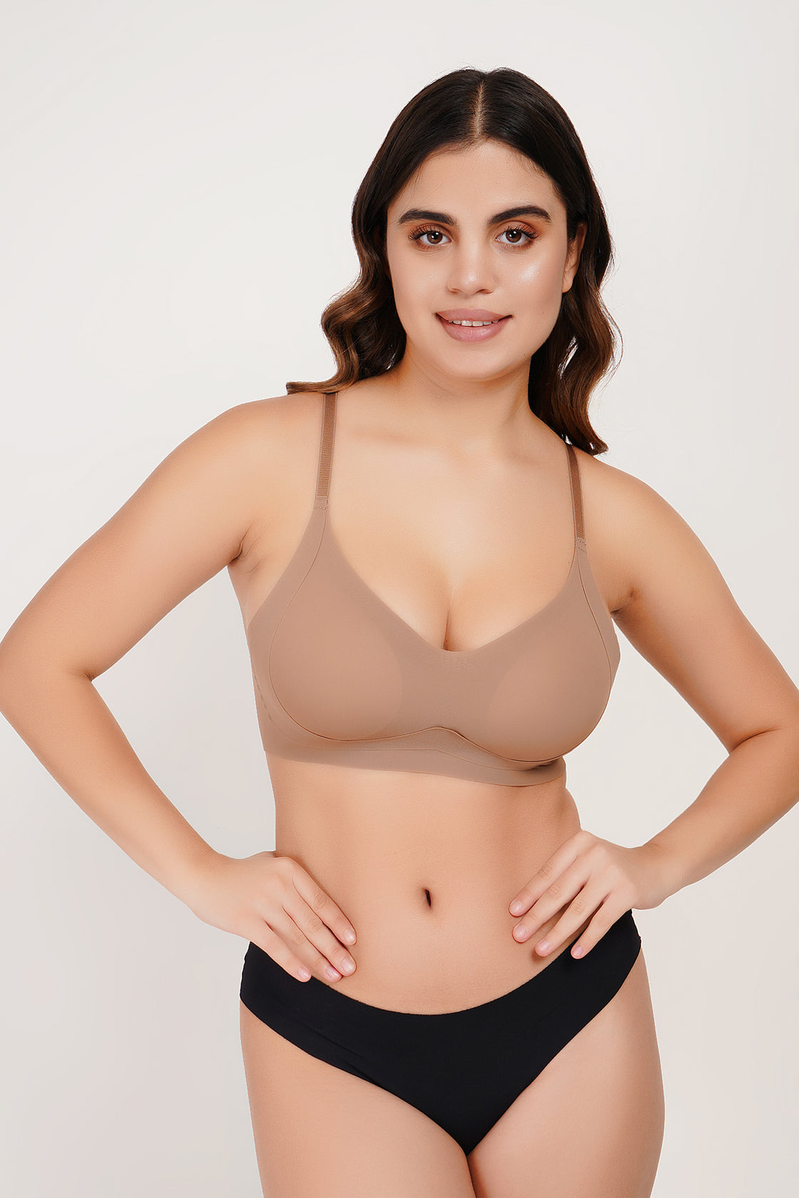 Ksvry Women’s Seamless Padded Bra – Stylish, Comfortable for All Wear