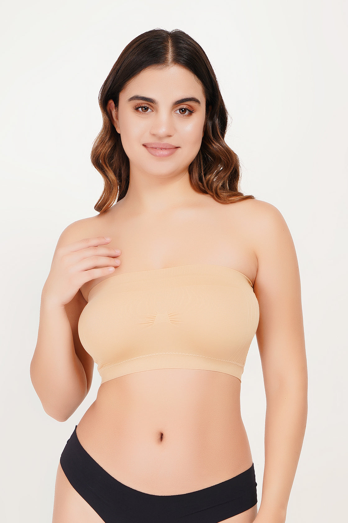Ksvry Women’s Pull-On Fitted Waist Tube Bra – Daily| Casual | Bridal Wear