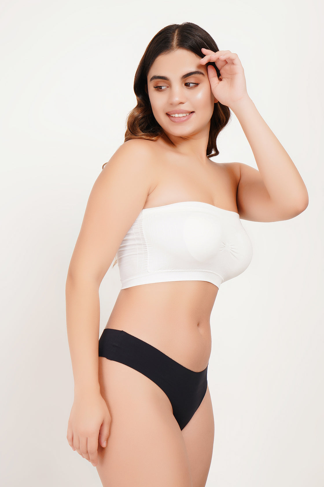 Ksvry Women’s Pull-On Fitted Waist Tube Bra – Daily| Casual | Bridal Wear