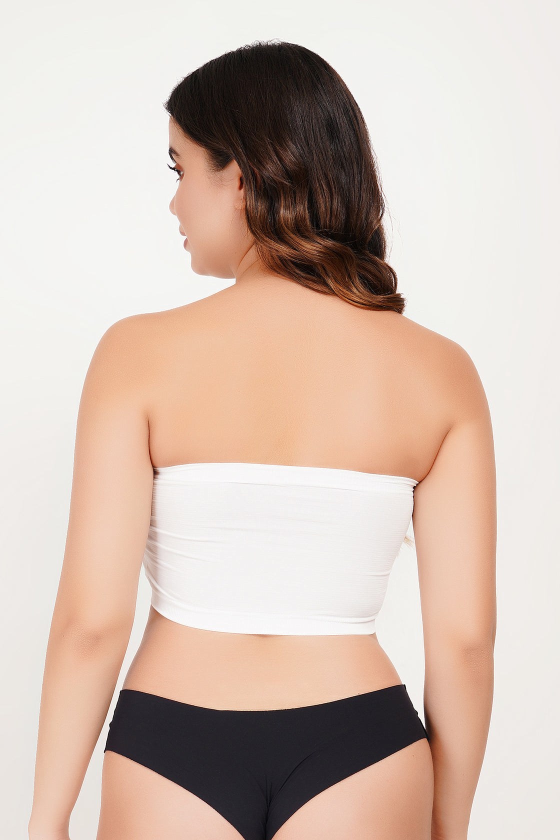 Ksvry Women’s Pull-On Fitted Waist Tube Bra – Daily| Casual | Bridal Wear